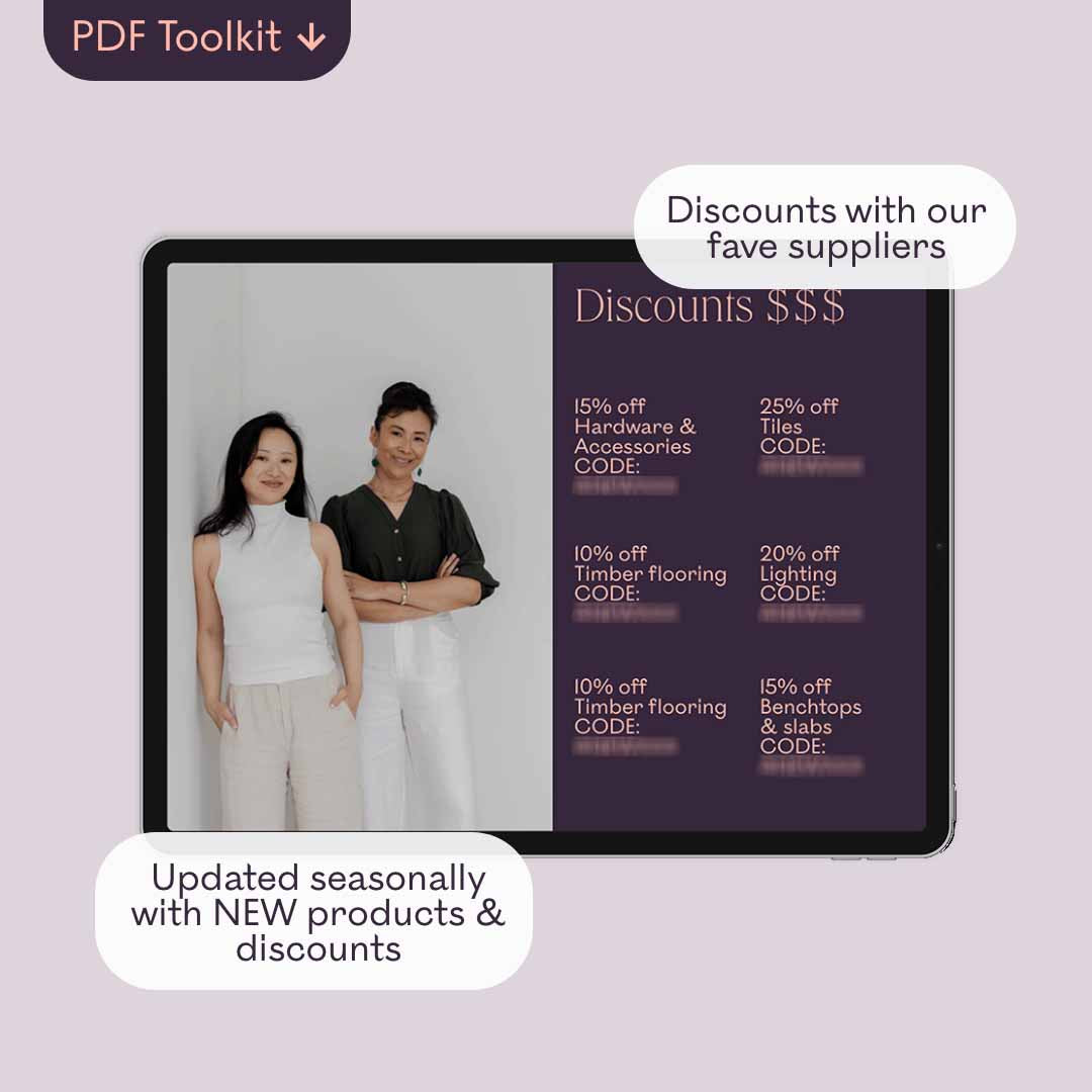 Timeless Ease Kitchen Materials Style Kit