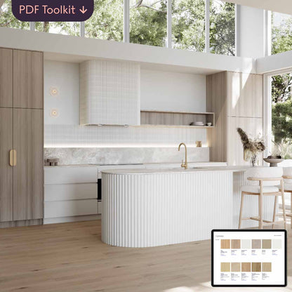Light & Airy Kitchen Materials Style Kit