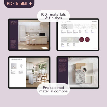 Timeless Ease Kitchen Materials Style Kit