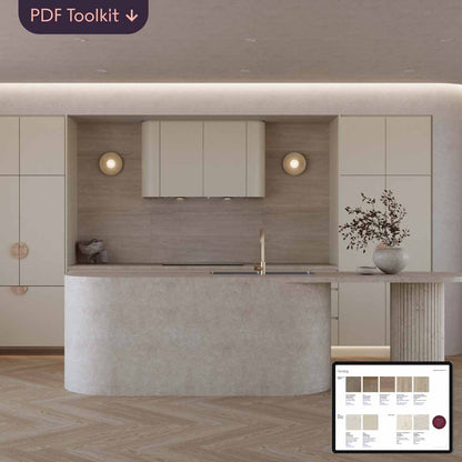 Calm Retreat Kitchen Materials Style Kit