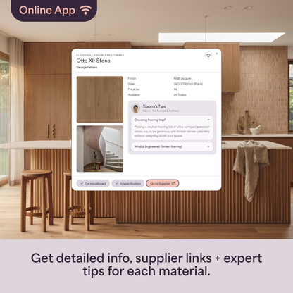 Warm Japandi Kitchen Style Kit App