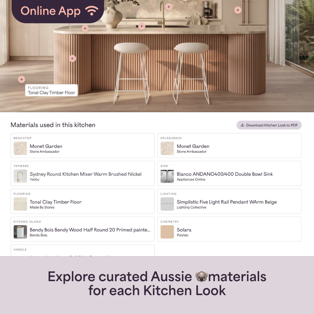 Calm Retreat Kitchen Style Kit App