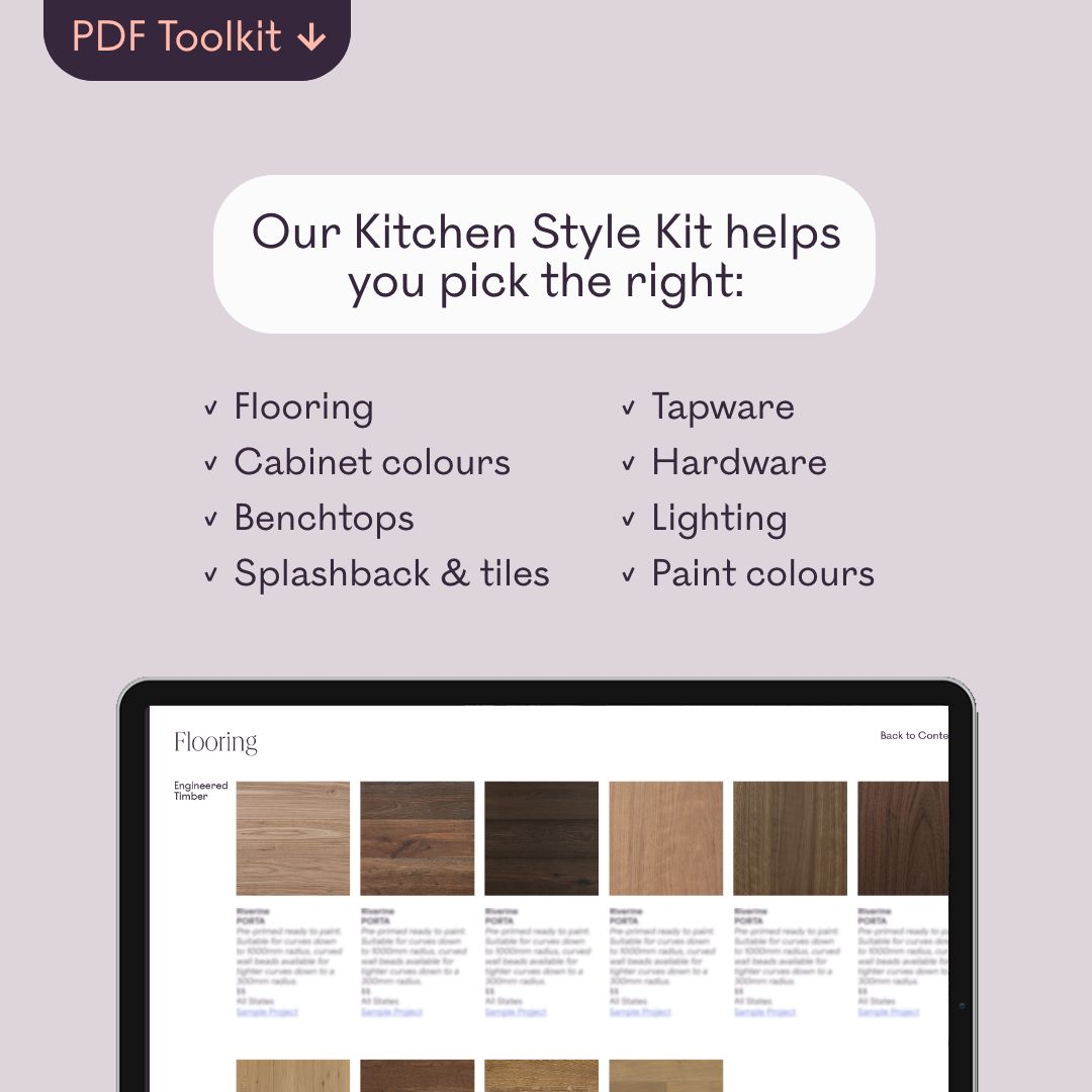 Warm Japandi Kitchen Style Kit
