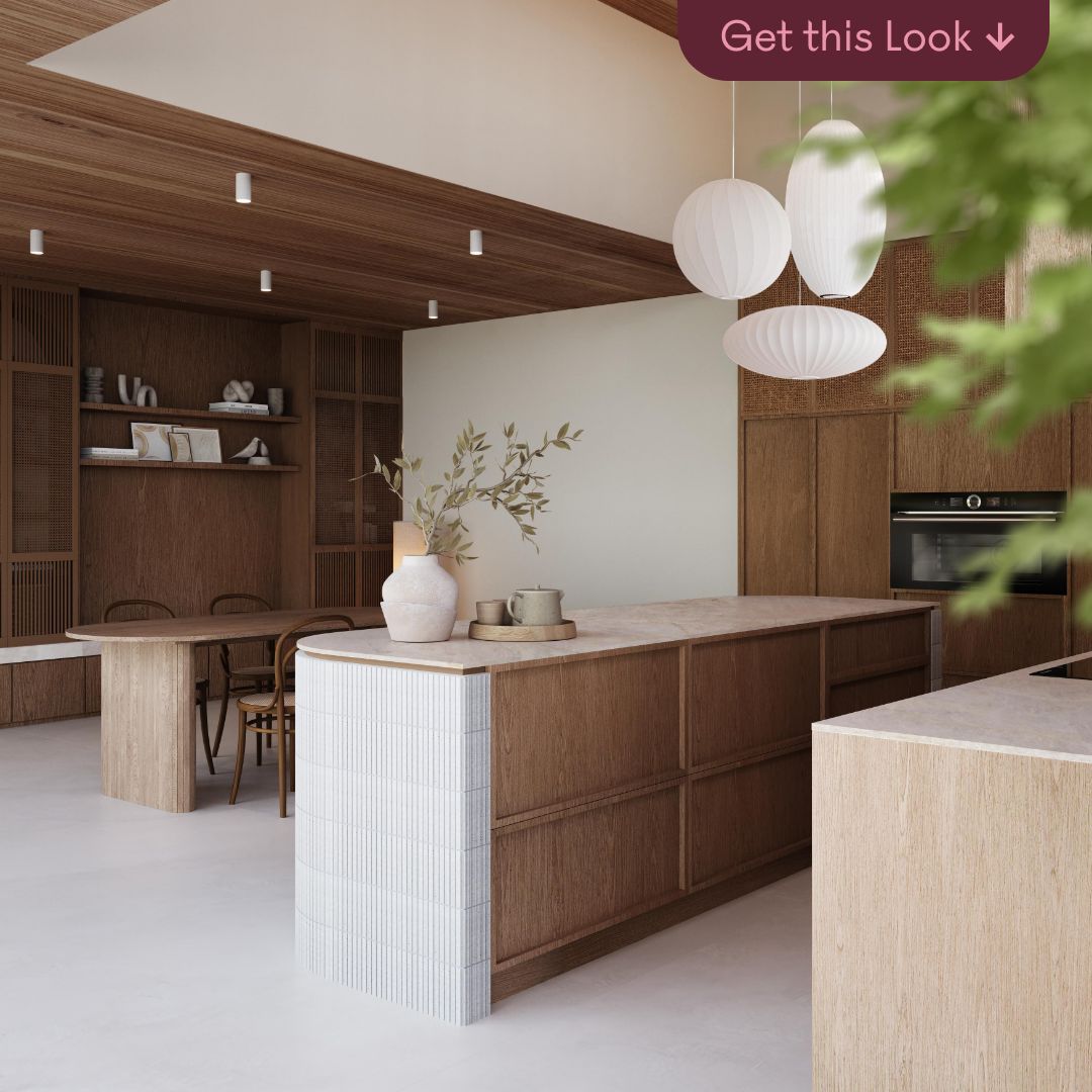 Warm Japandi Kitchen Style Kit