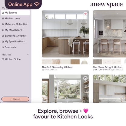 Light & Airy Kitchen Style Kit App