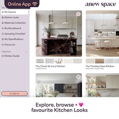 Timeless Ease Kitchen Style Kit App