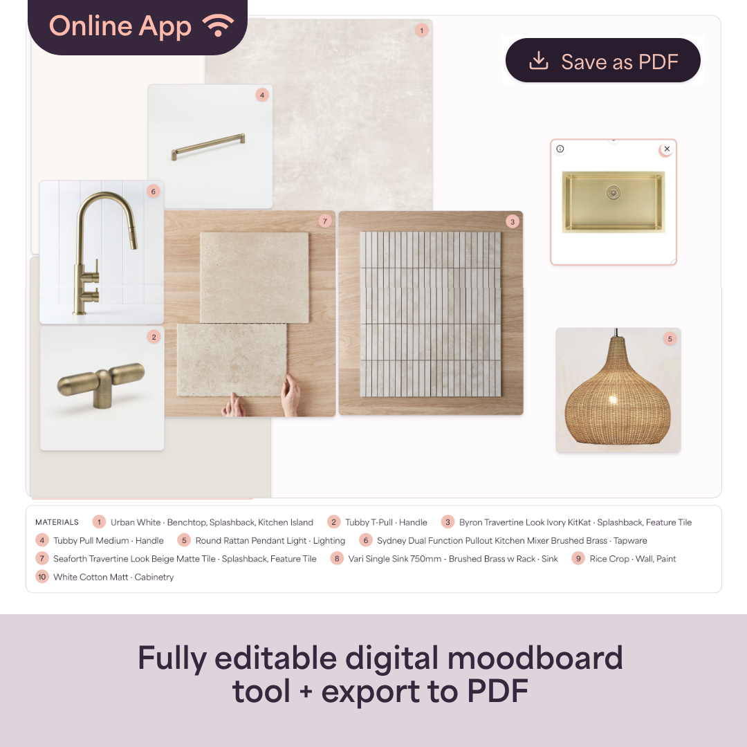 Calm Retreat Kitchen Style Kit App