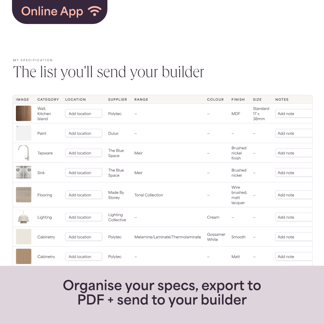 Calm Retreat Kitchen Style Kit App