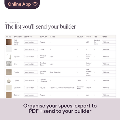 Calm Retreat Kitchen Style Kit App