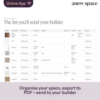 Light & Airy Kitchen Style Kit App