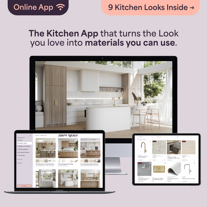 Light & Airy Kitchen Style Kit App