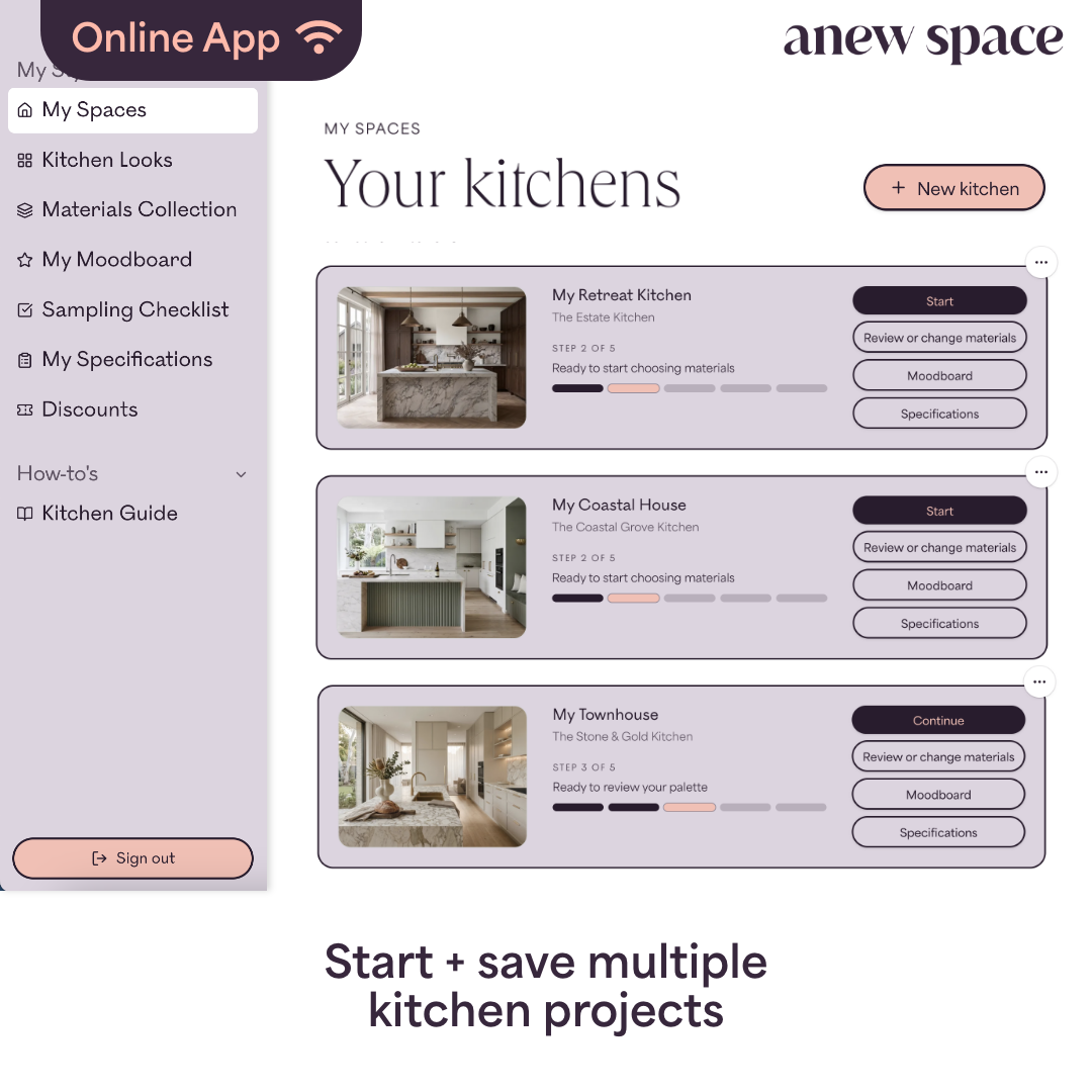 Timeless Ease Kitchen Style Kit App