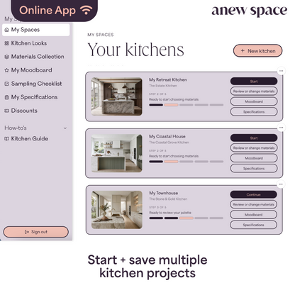 Timeless Ease Kitchen Style Kit App