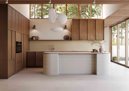 Warm Japandi Kitchen Materials Style Kit