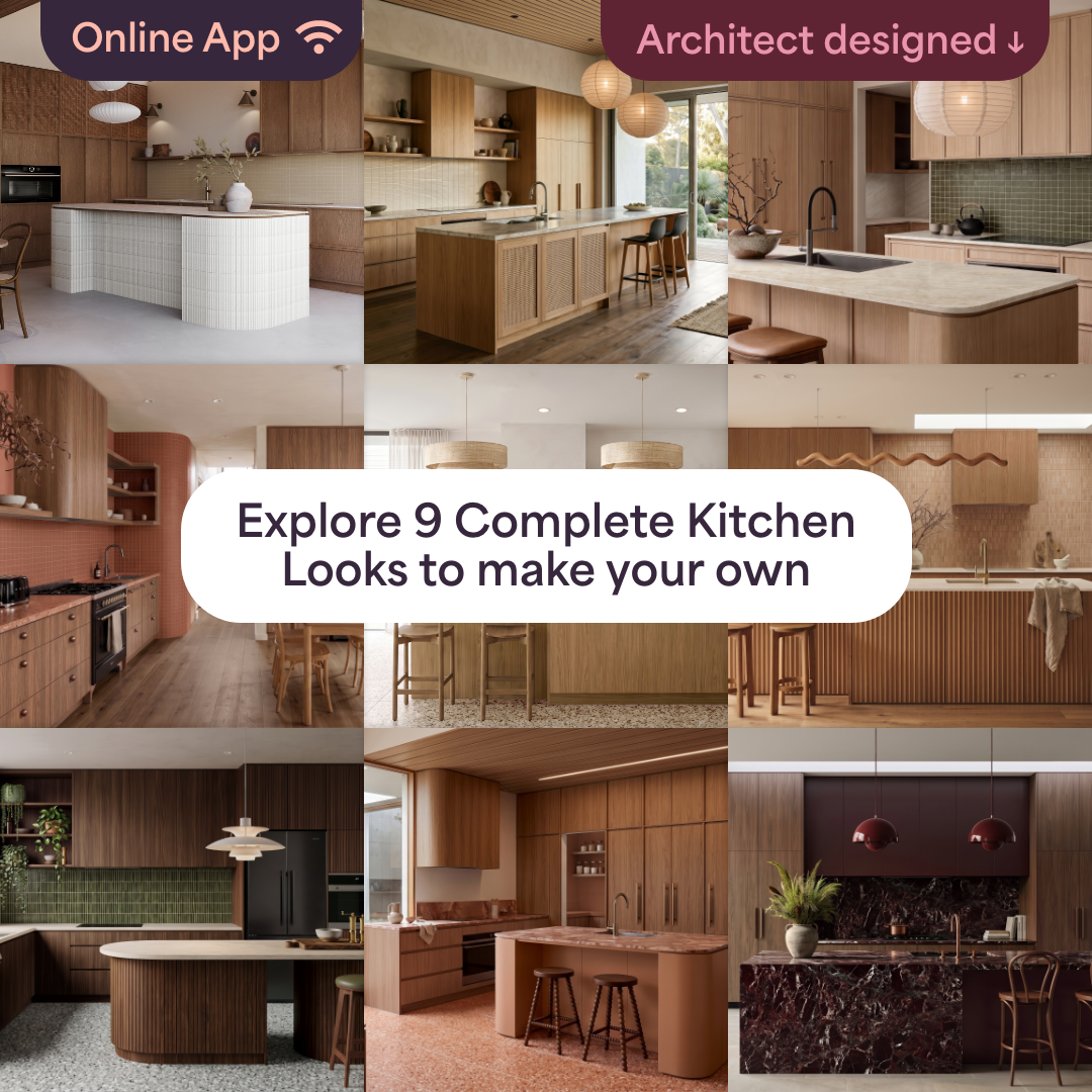 Warm Japandi Kitchen Style Kit App